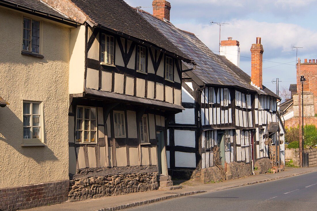 Tudor timber framed houses,UK