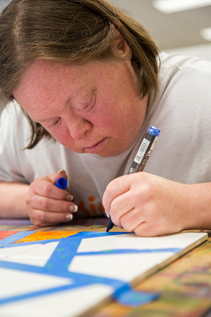 Intellectual disabilities arts program