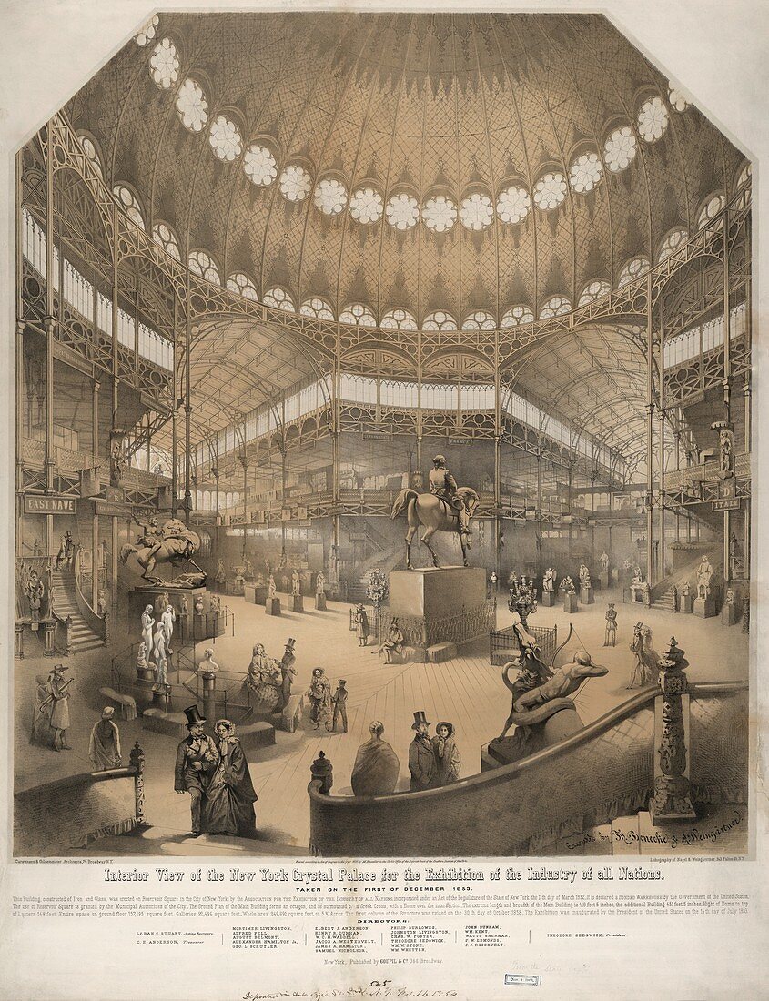 New York Crystal Palace,1850s