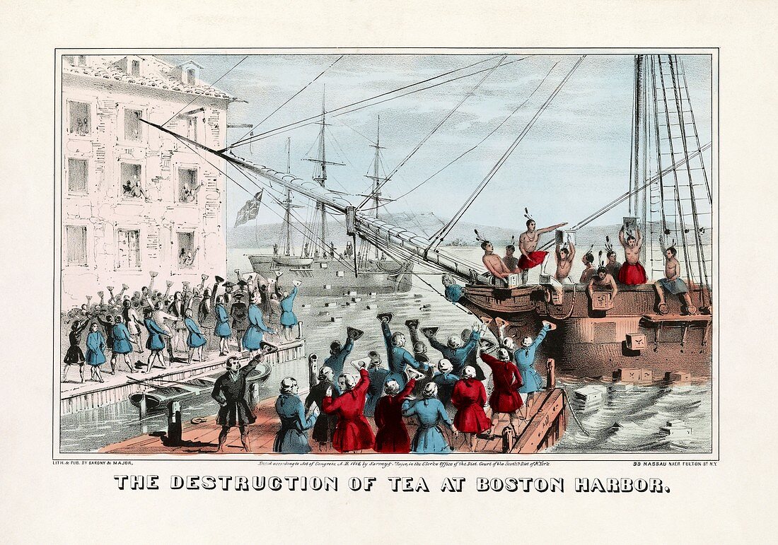 Boston Tea Party,1773