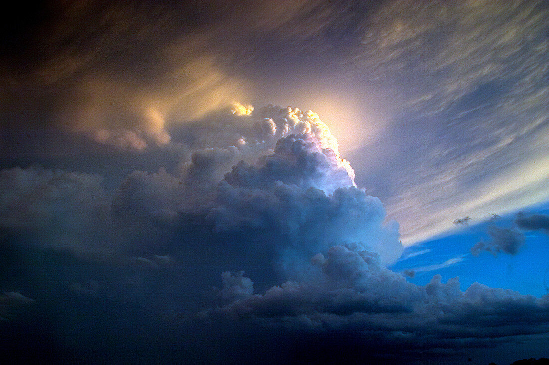 Cumulonimbus clouds