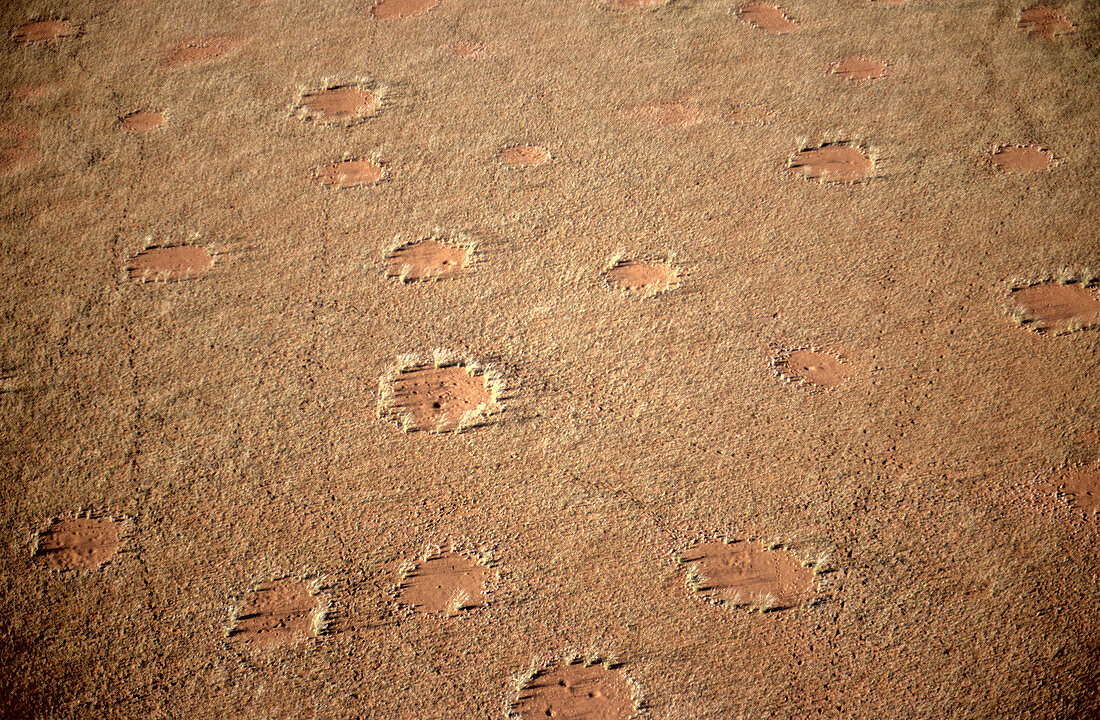 'Aerial view of fairy circles,Namibia'
