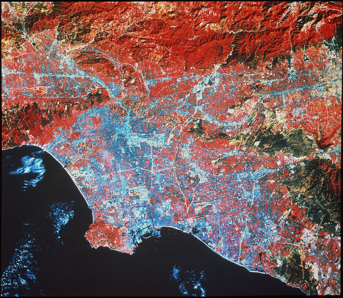 Los Angeles from space