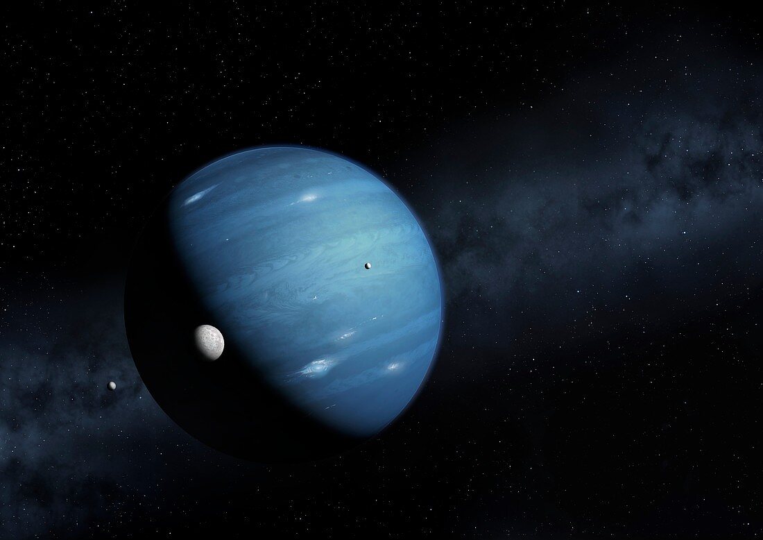 Hypothesised ninth planet,illustration