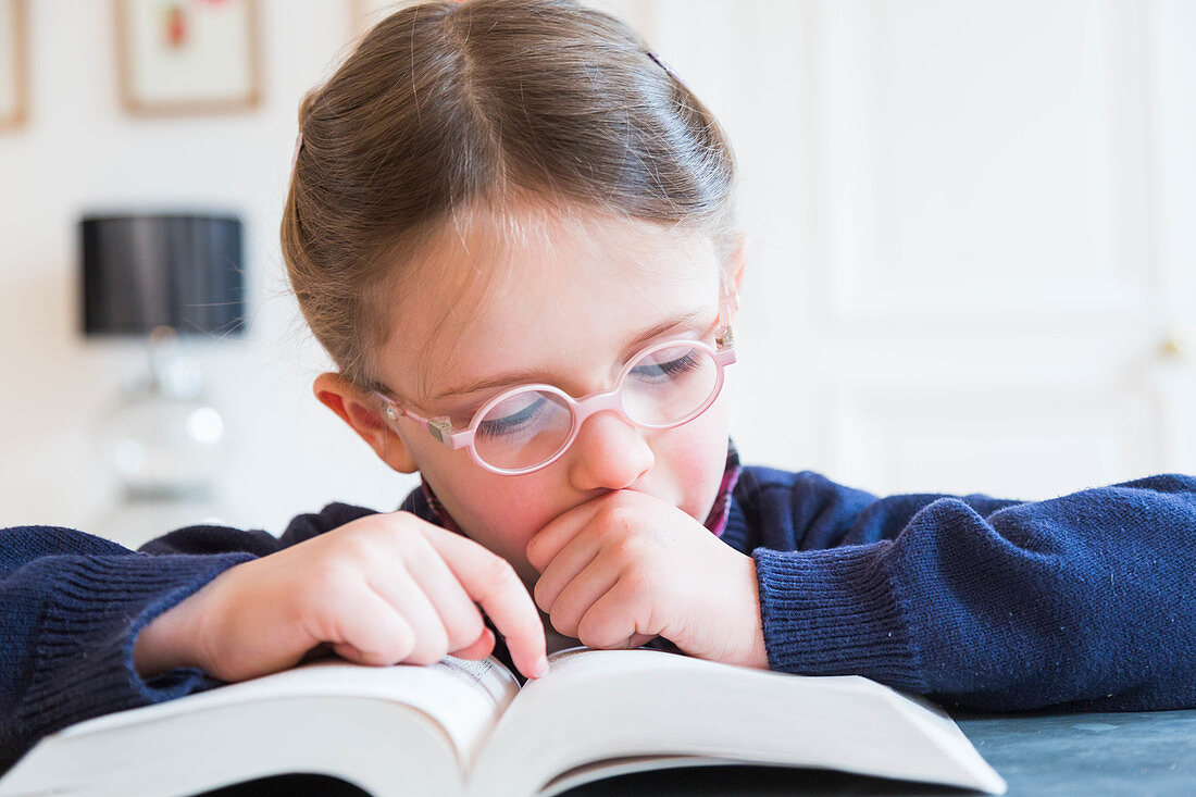 Girl reading