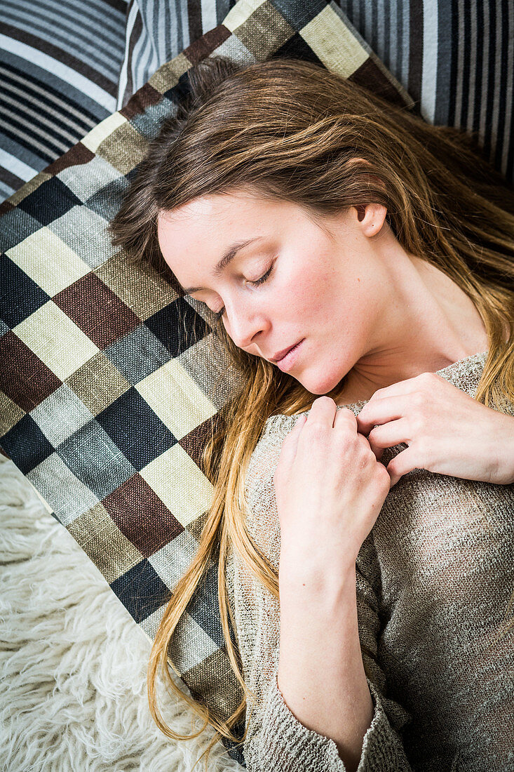 Woman relaxing