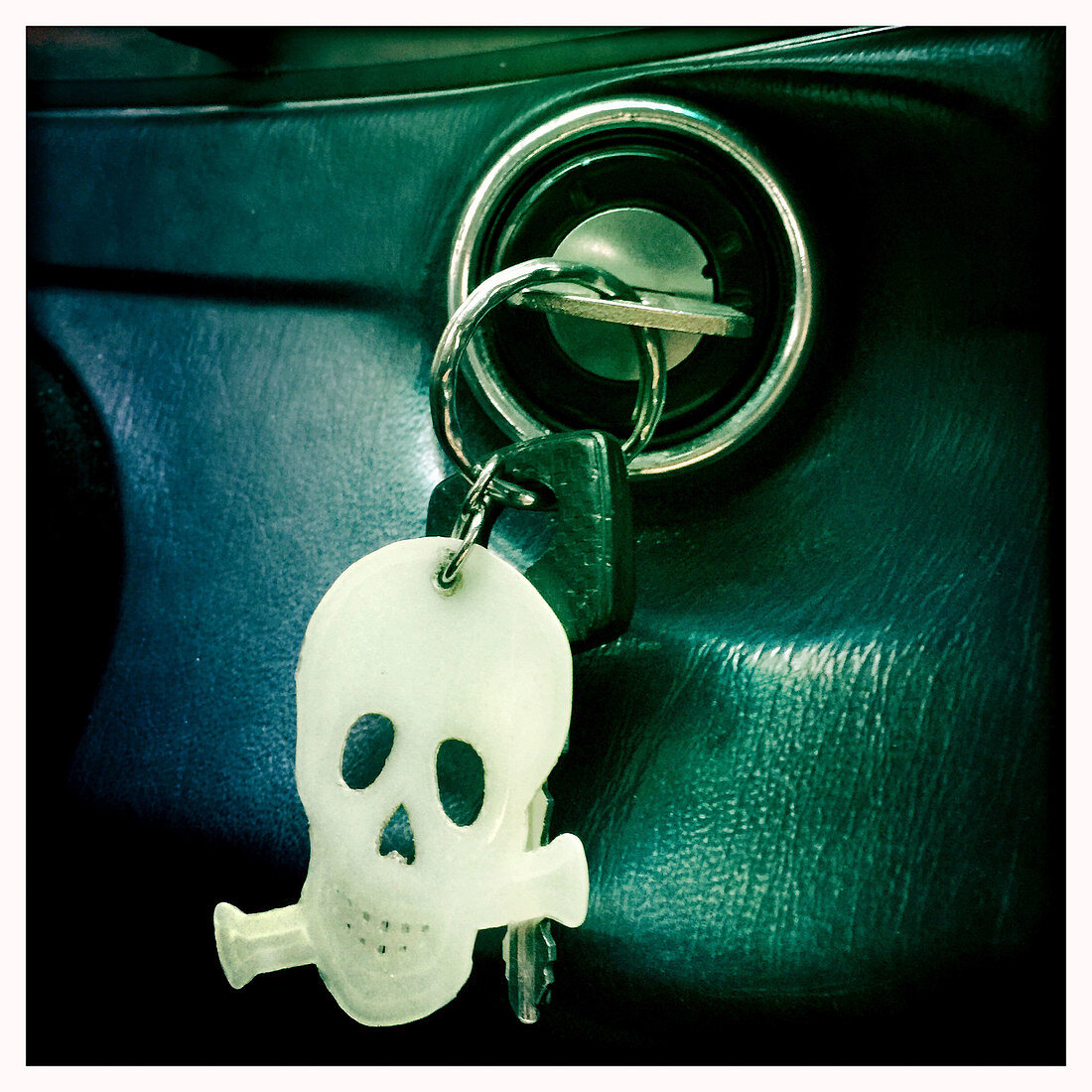 Skull keychain