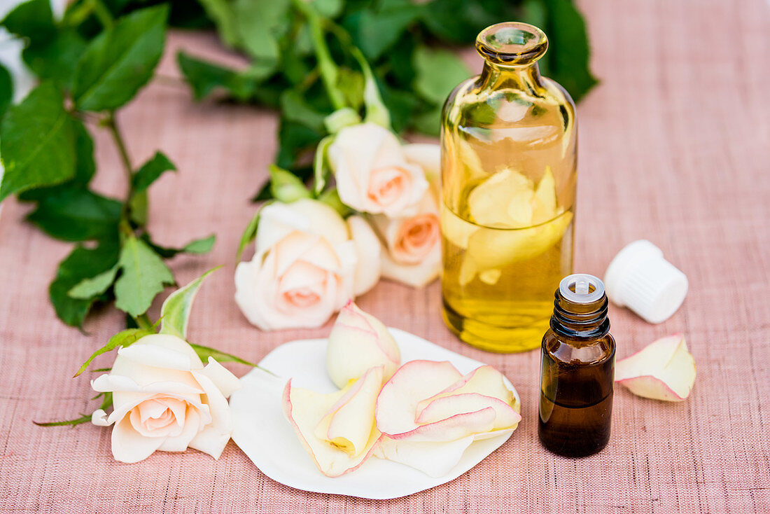 Rose essential oil