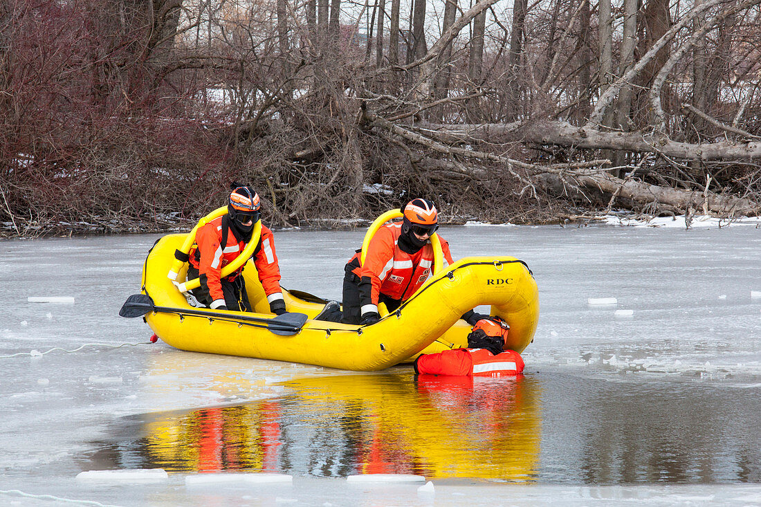 Ice Rescue demonstration