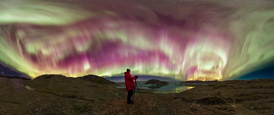 Aurora borealis, Greenland