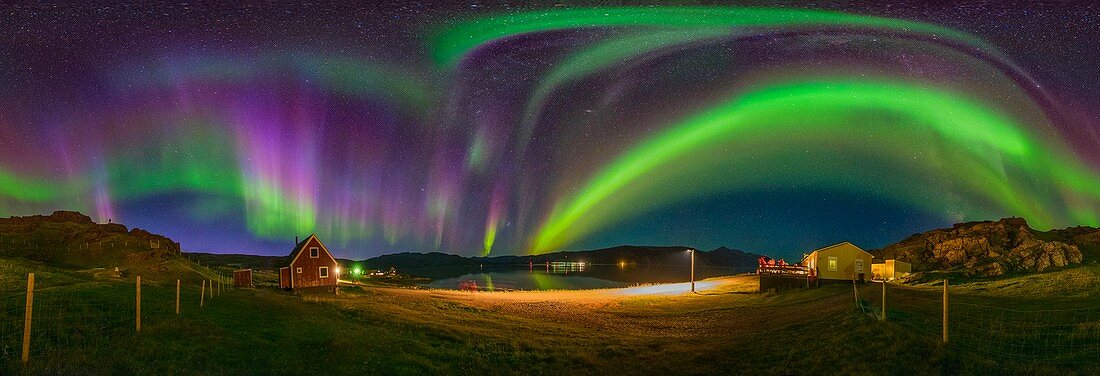 Aurora borealis, Greenland