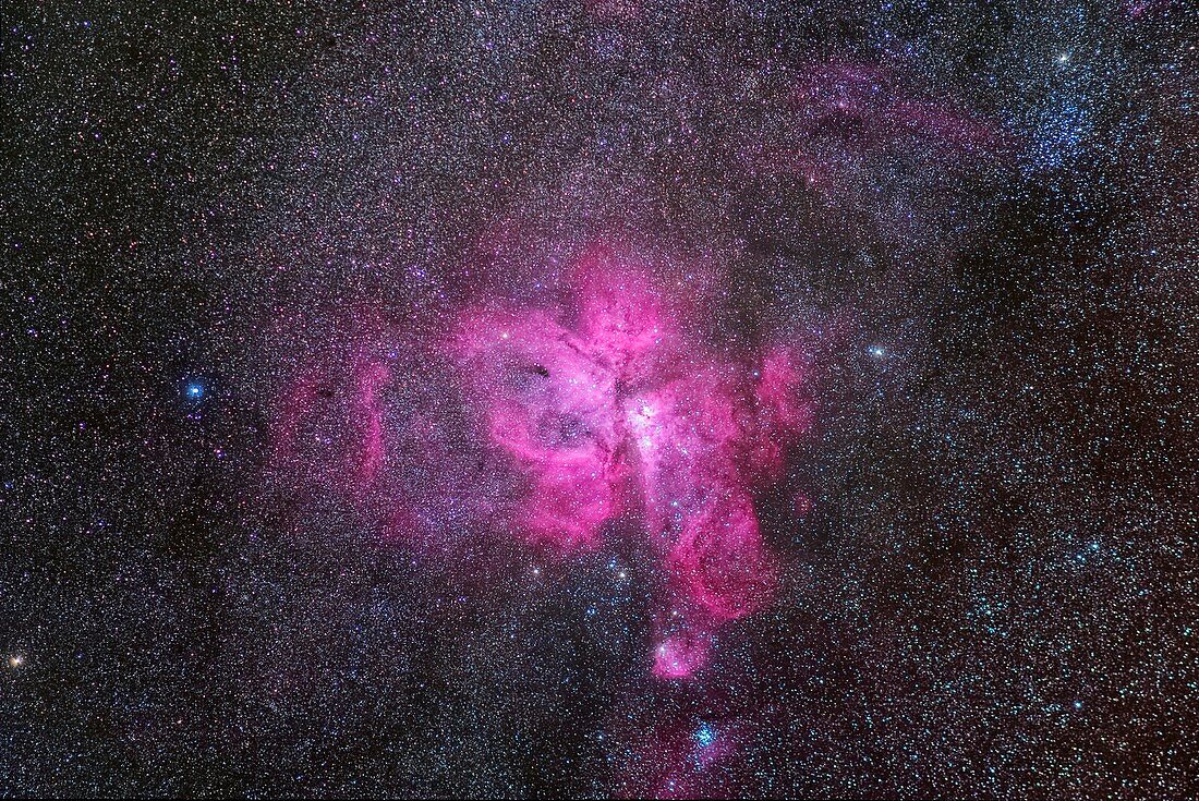Carina Nebula, optical image