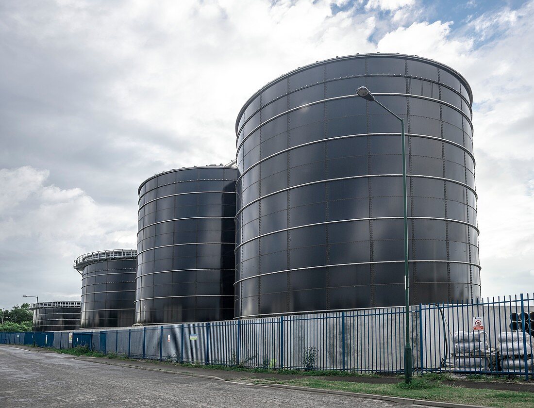 Waste-to-energy anaerobic digestion plant