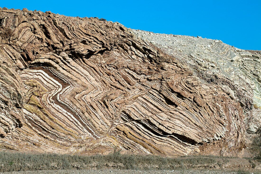 Zebra rock, Oman
