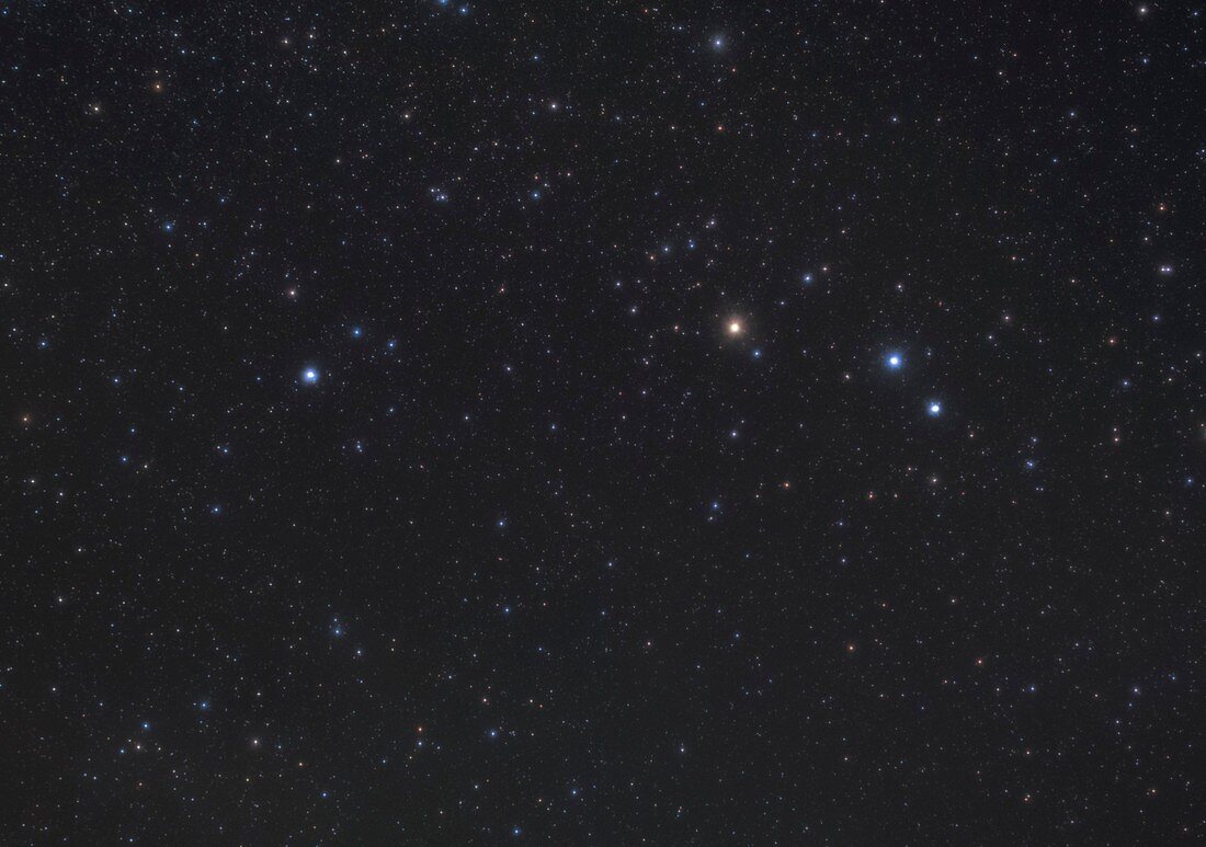Aries constellation, optical image