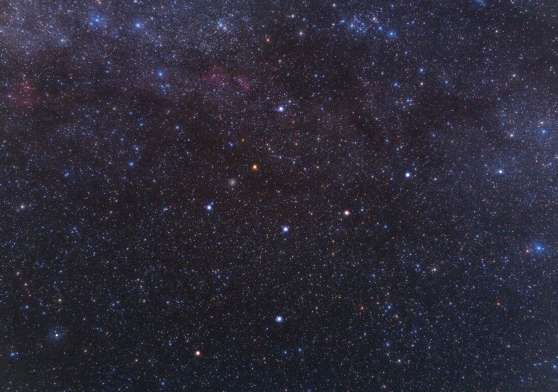 Camelopardalis constellation, optical image