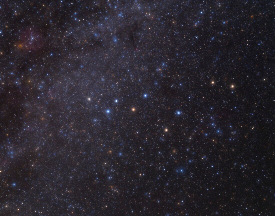 Lacerta constellation, optical image