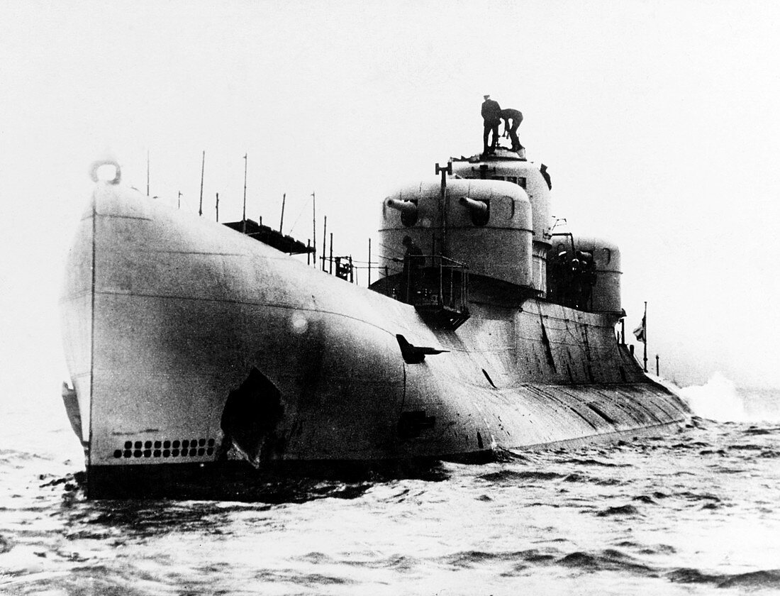 HMS X1 submarine, 20th century