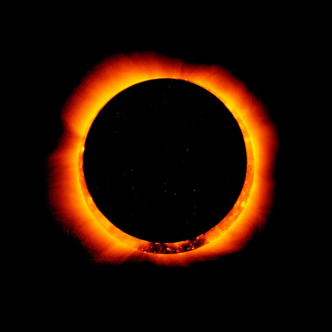 Total solar eclipse in X-rays, 20 May 2012