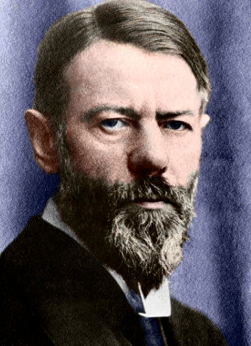 Max Weber, German sociologist