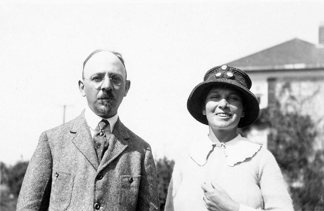 Isador Henry Coriat and his wife Etta Dann Coriat
