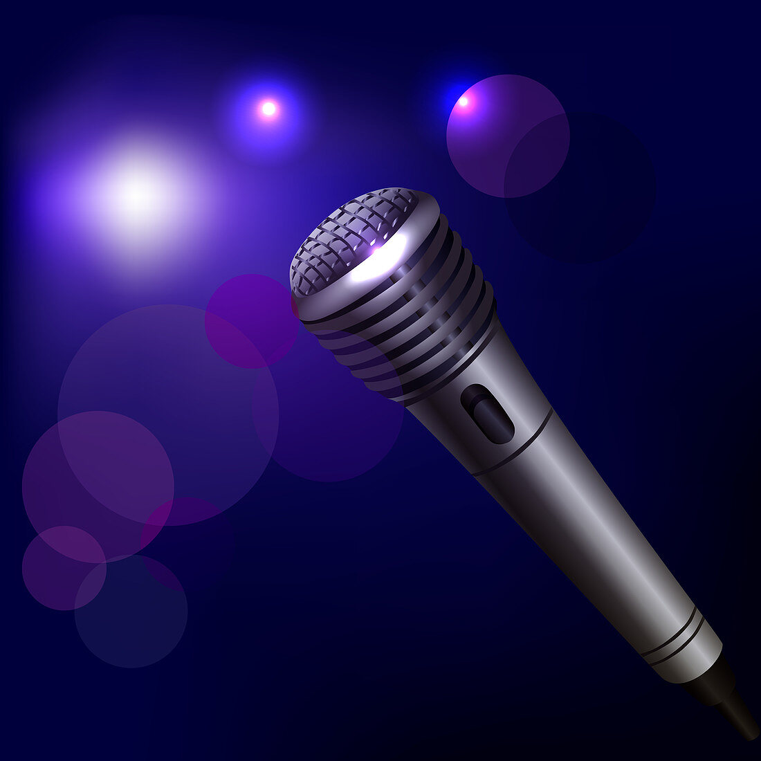 Microphone, illustration