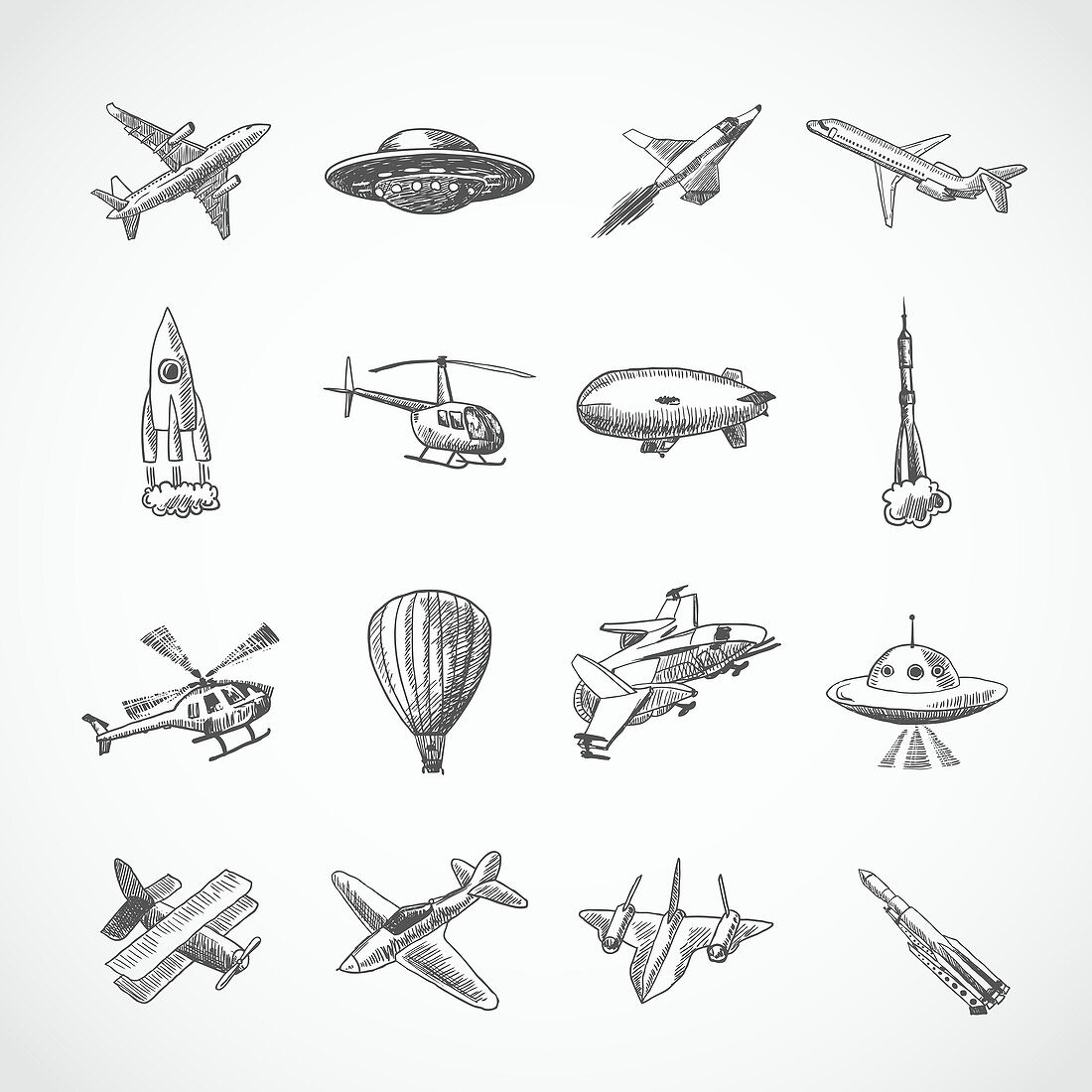 Aircraft, illustration