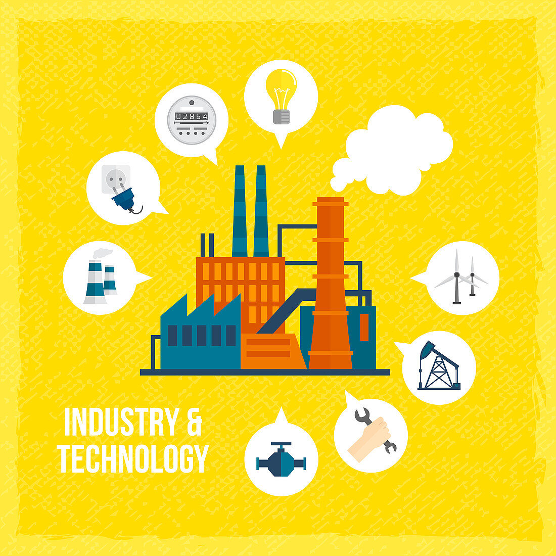 Industry, illustration