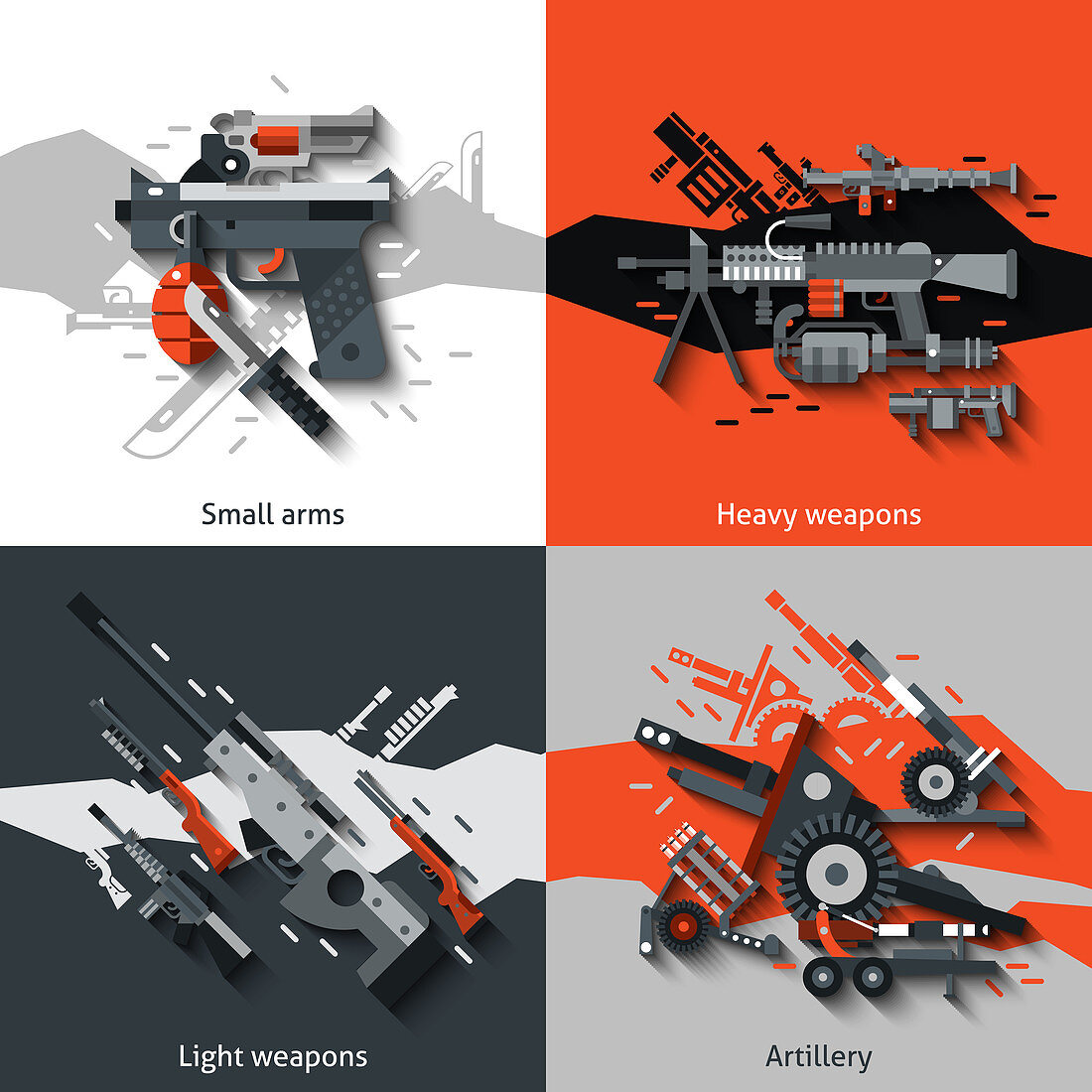 Weapons, illustration