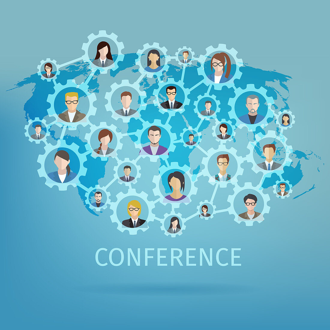 Conference, illustration