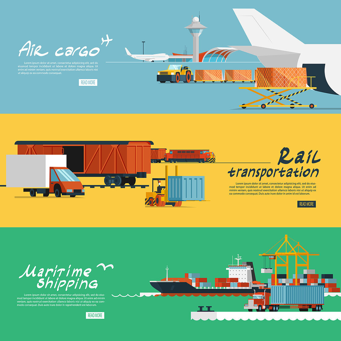 Logistics, illustration