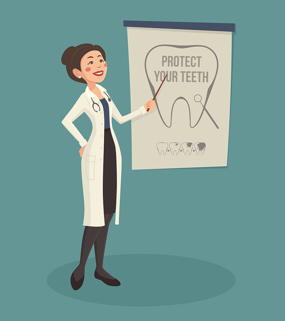 Dentist, illustration
