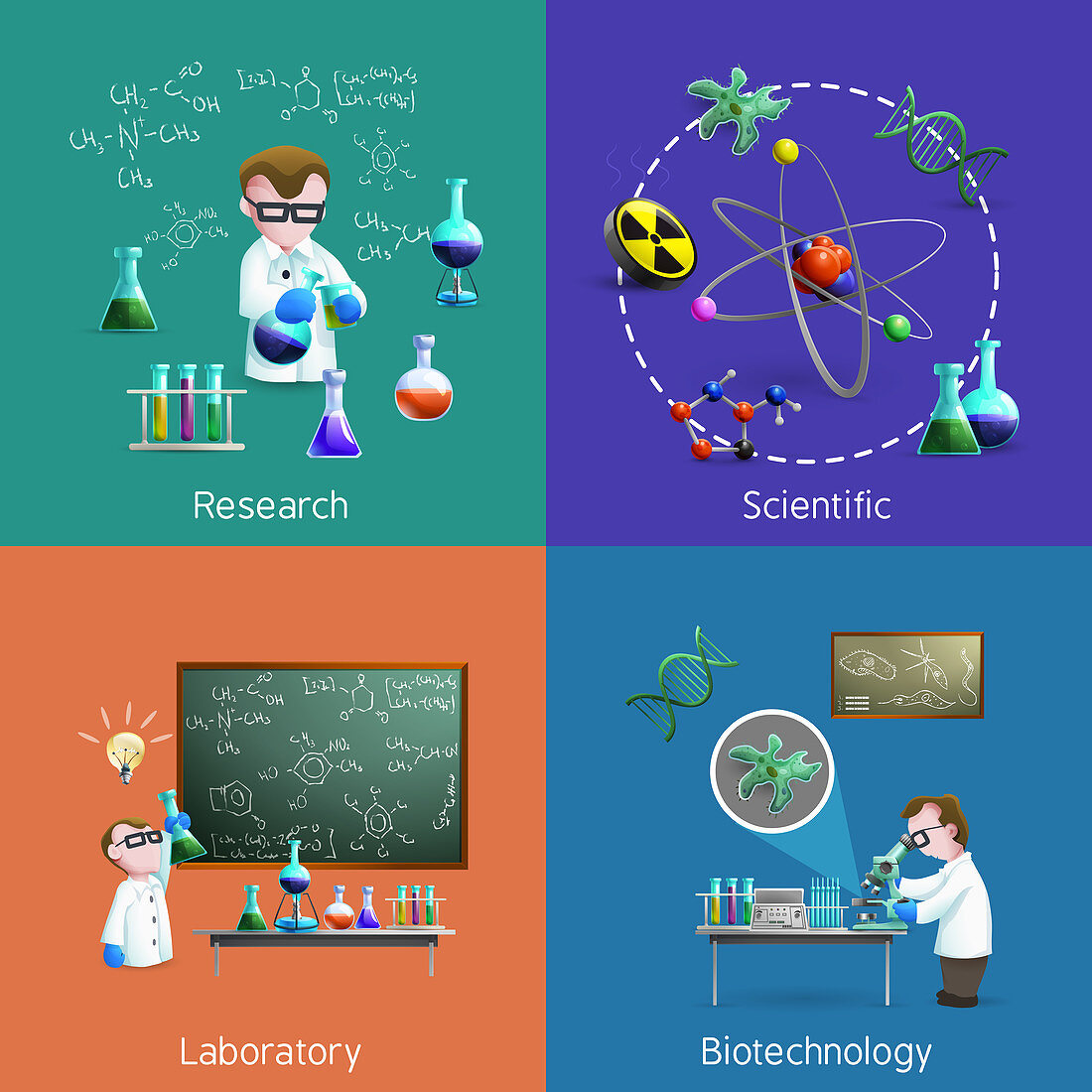 Science, illustration
