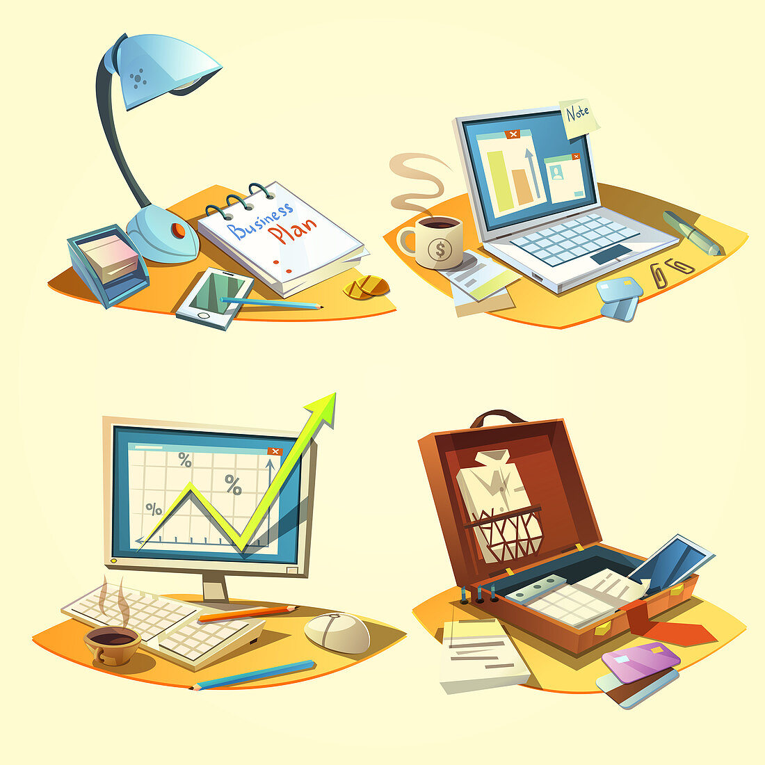 Business, illustration