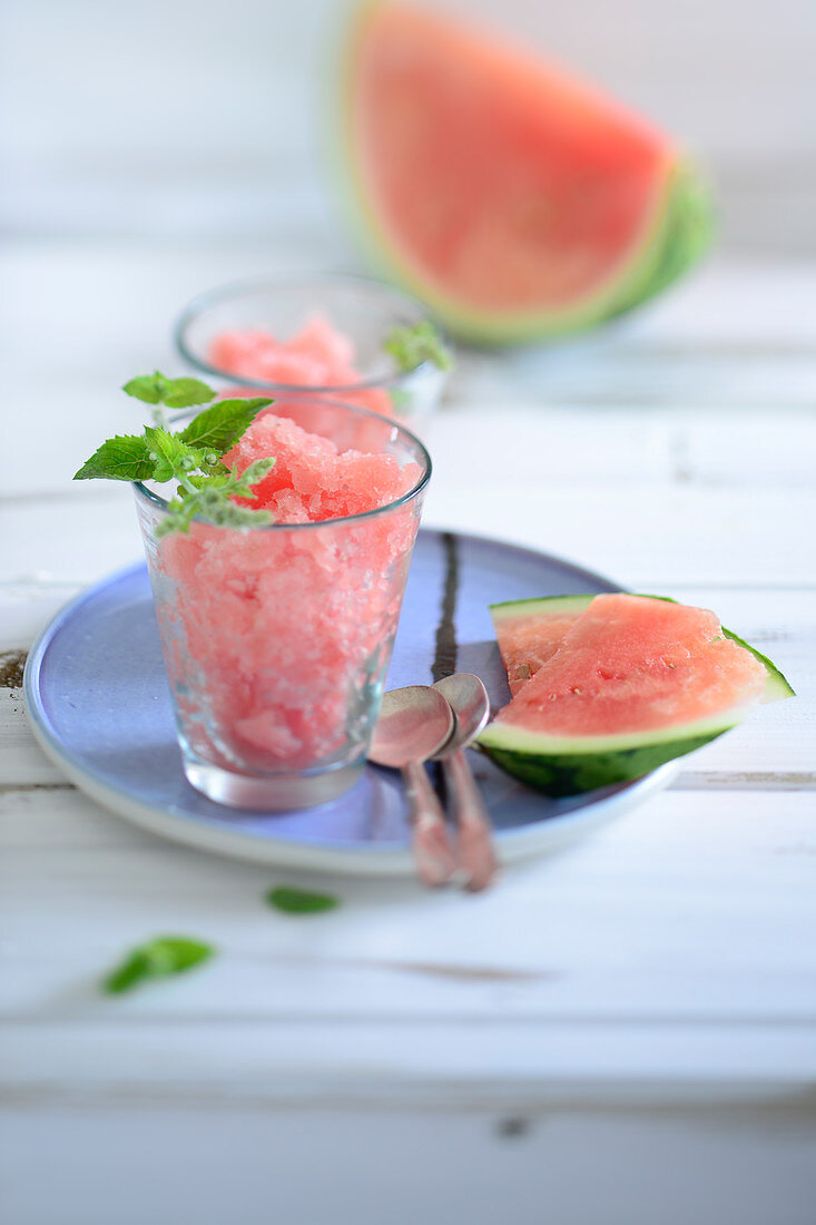 Walnut granita