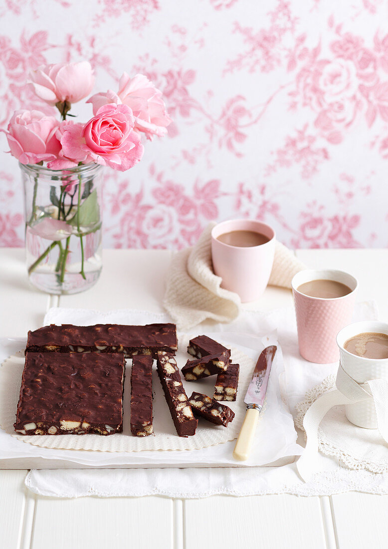 Mocha Hedgehog Slice