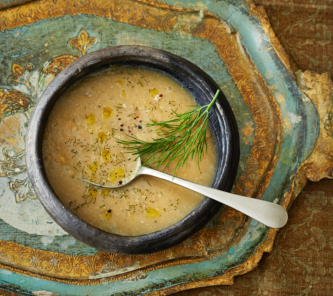 Schurba Adas – red lentil soup from Palestine
