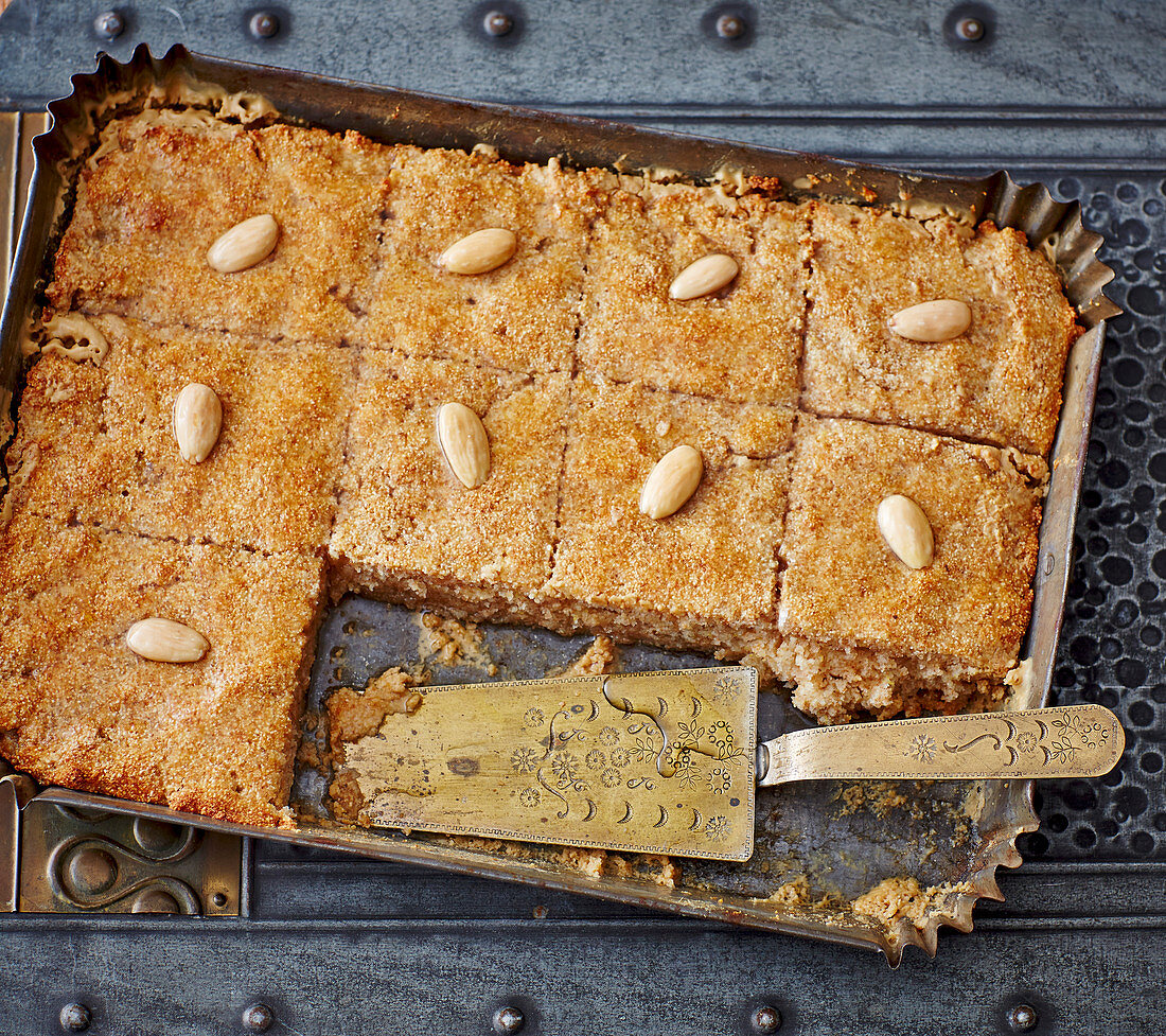 Harissa – Palestinian semolina cake