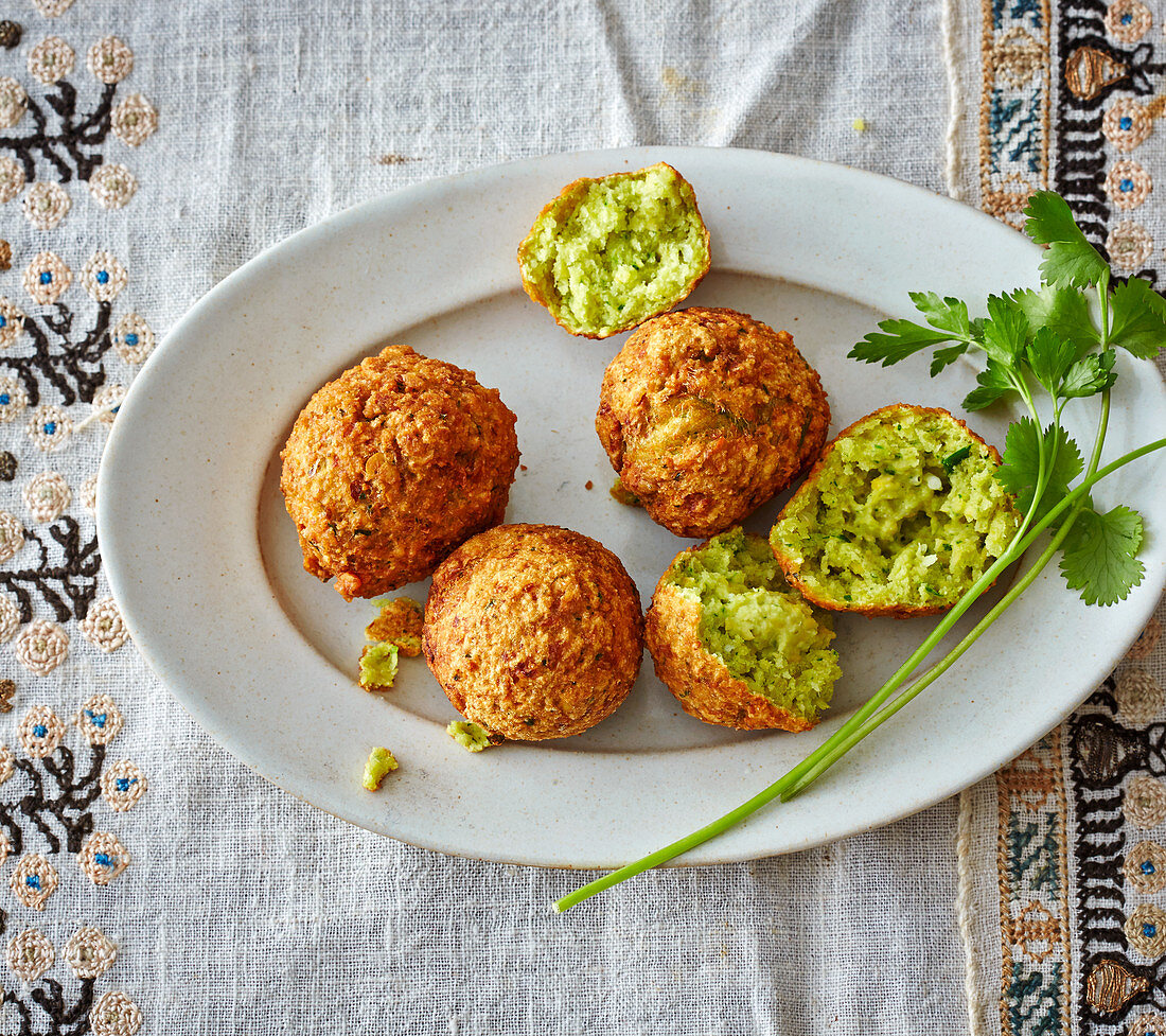 Falafel – Palestinian chickpea balls