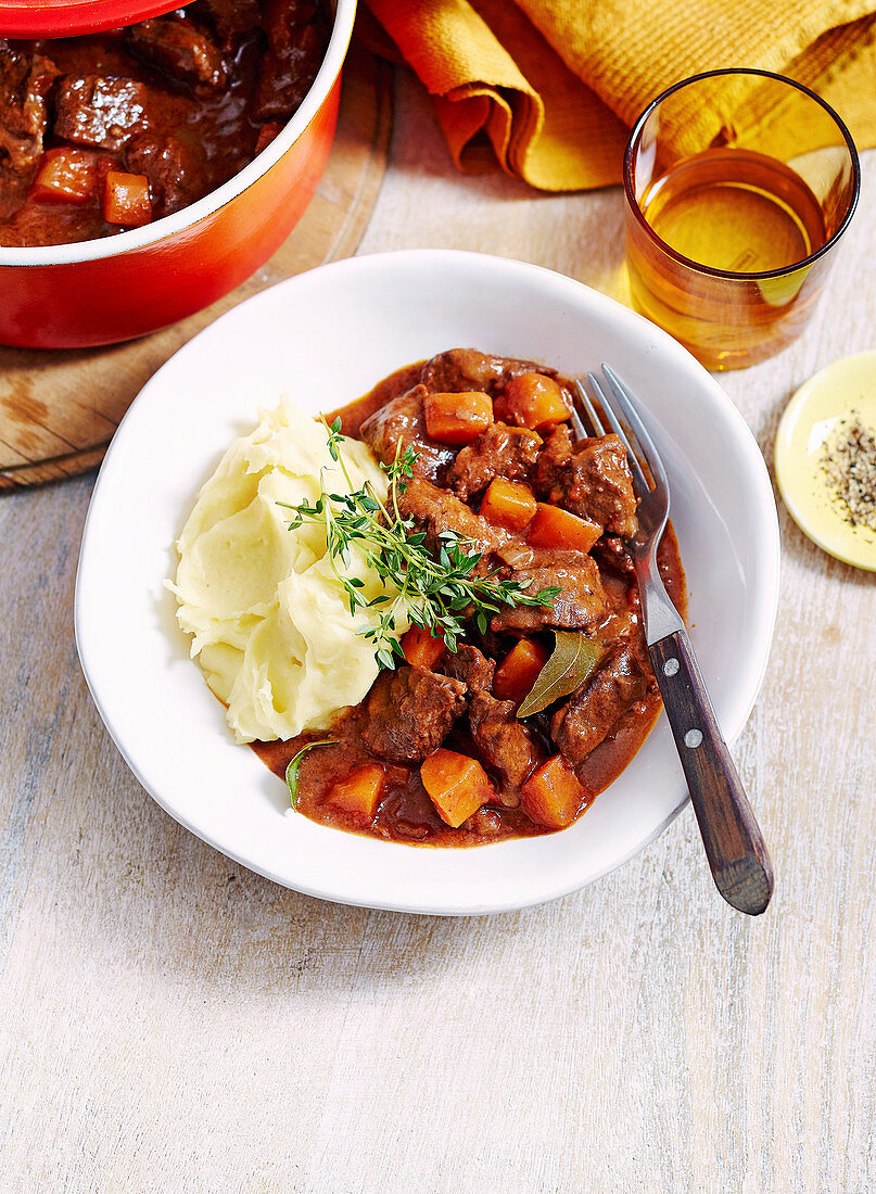 Beef and Red Wine Casserole
