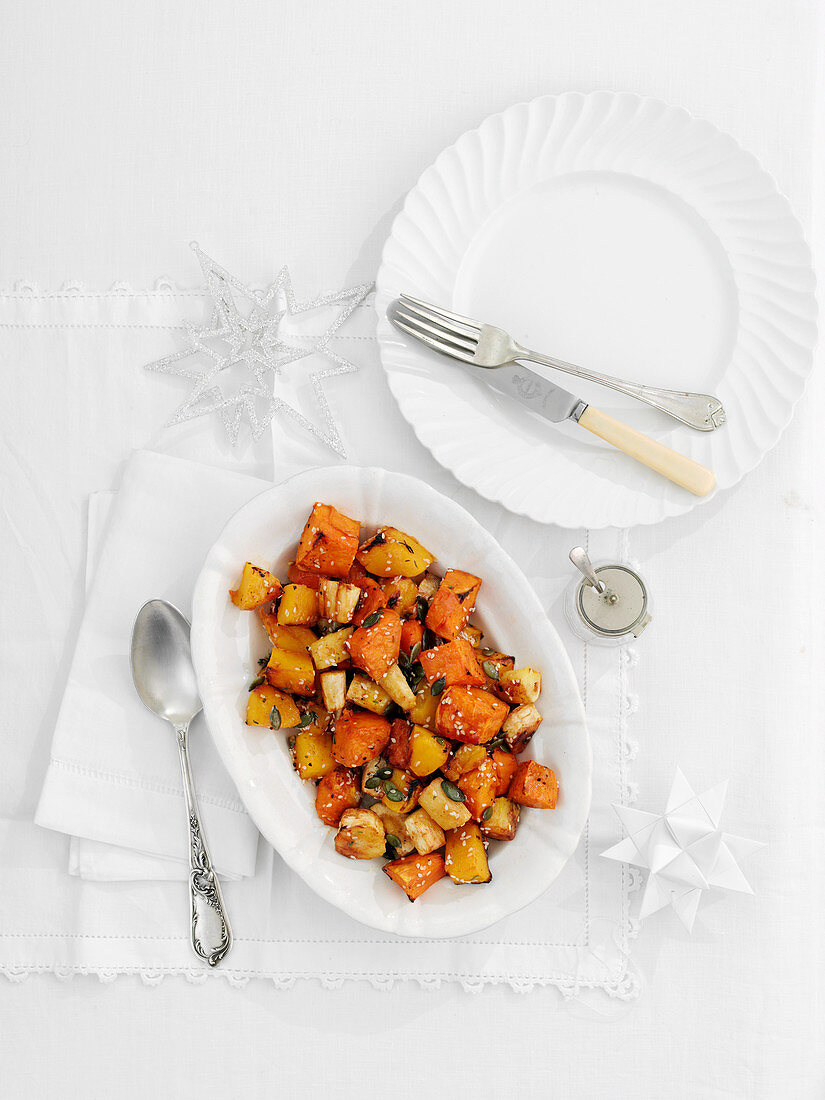 Roasted root veggies