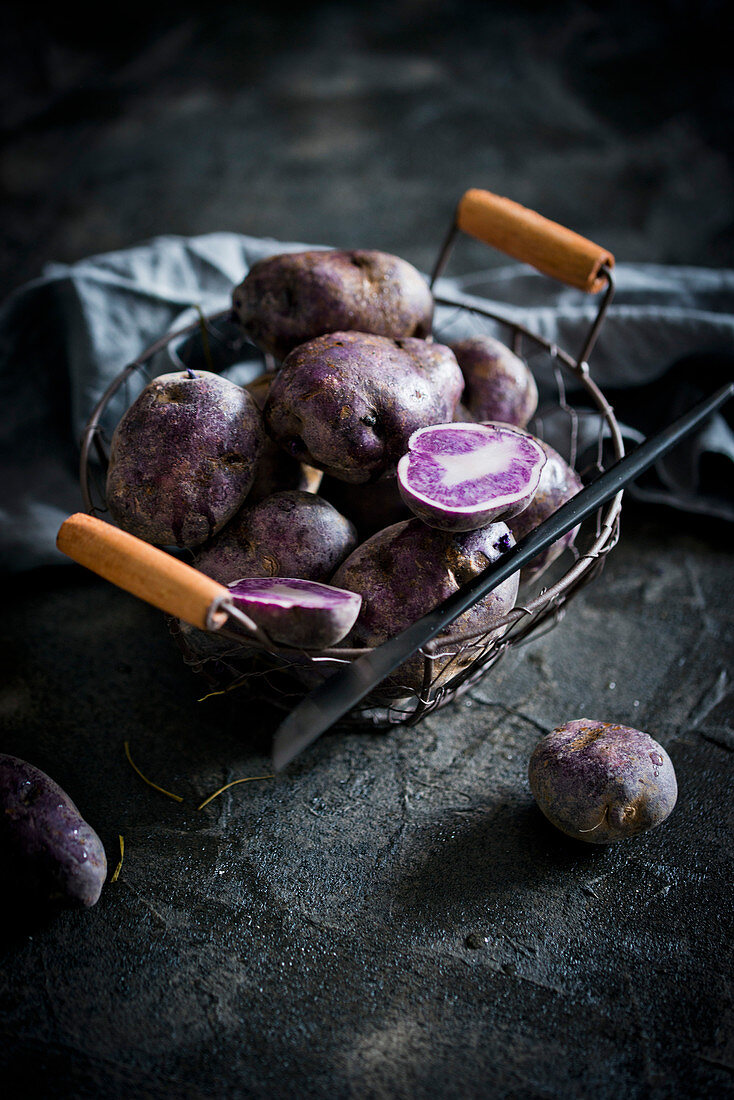 Fresh truffle potatoes