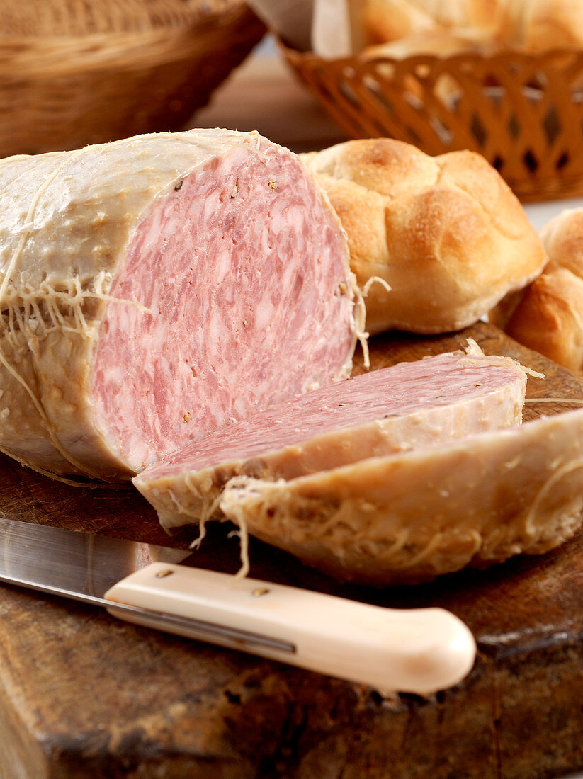 Goose salami from Italy