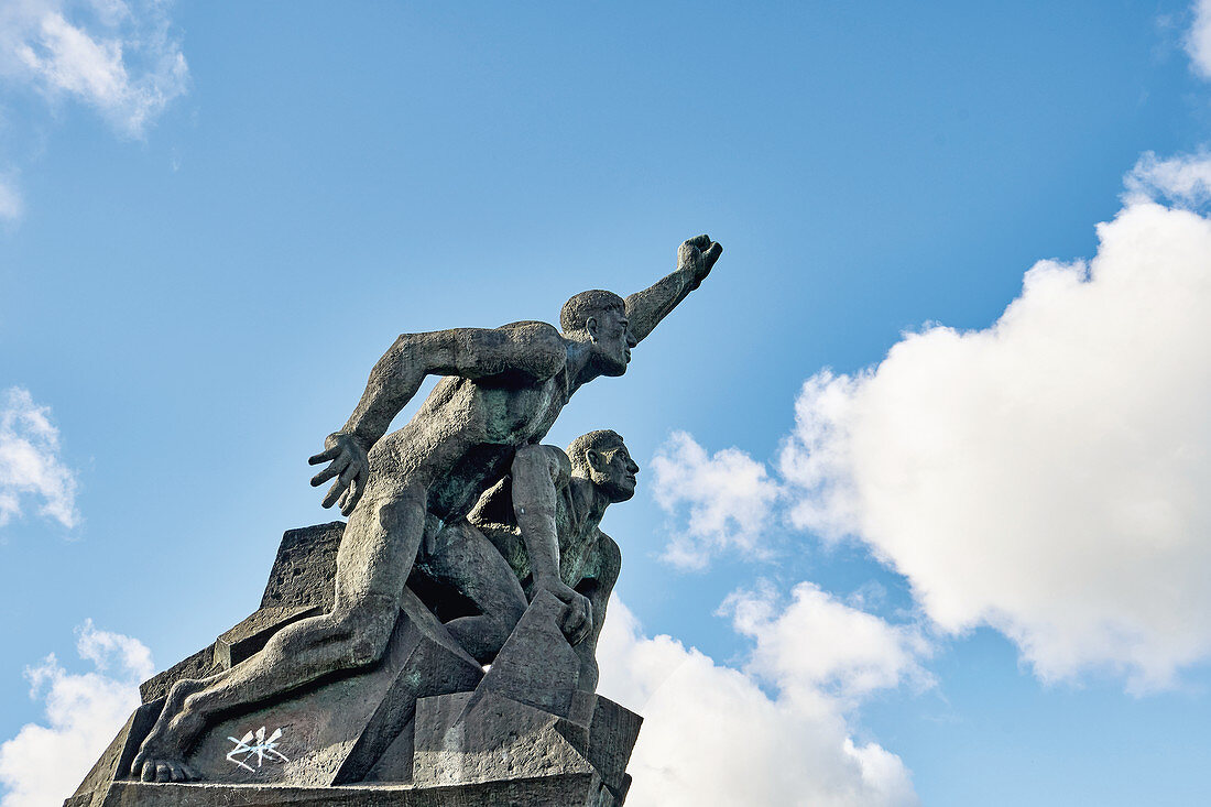 Sailor's monument, Rostock, Germany