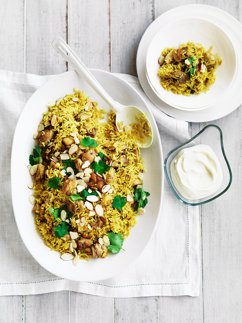 Indian Chicken Pilaf