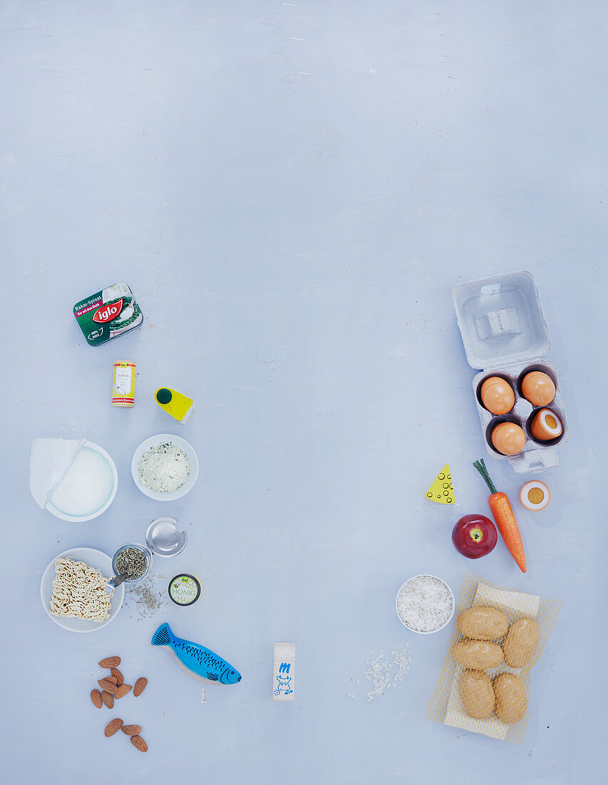 Store cupboard ingredients for quick meals