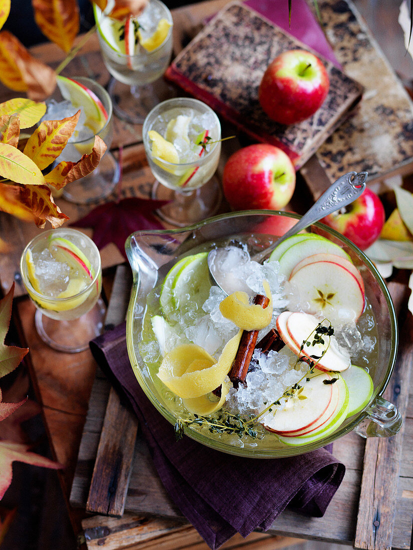 Cider and Apple Punch