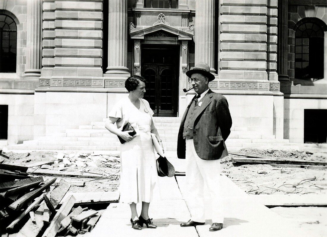 Francis E. Lloyd and Helen Davis, botanist and chemist