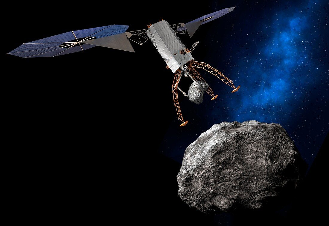 Asteroid Redirect Mission, illustration
