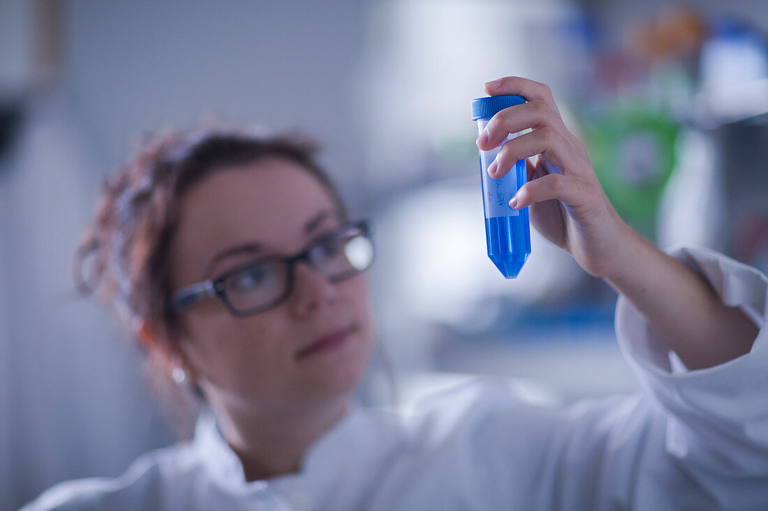 Female scientist in laboratory